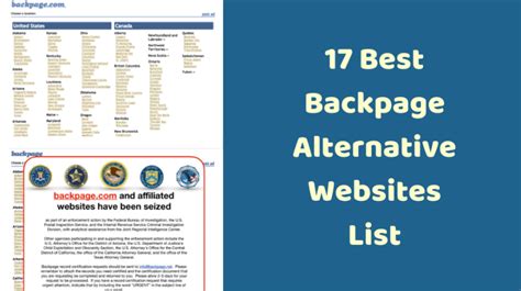 backpage alternatives websites 2023 usa|what has replaced back page.